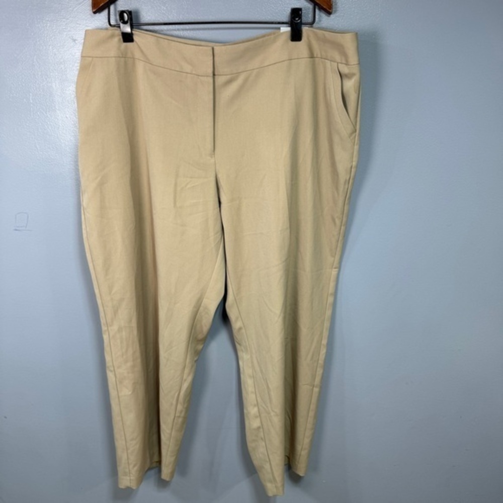 Ashley Stewart Women’s Plus Career Trousers sz 24W Petite NEW # E63